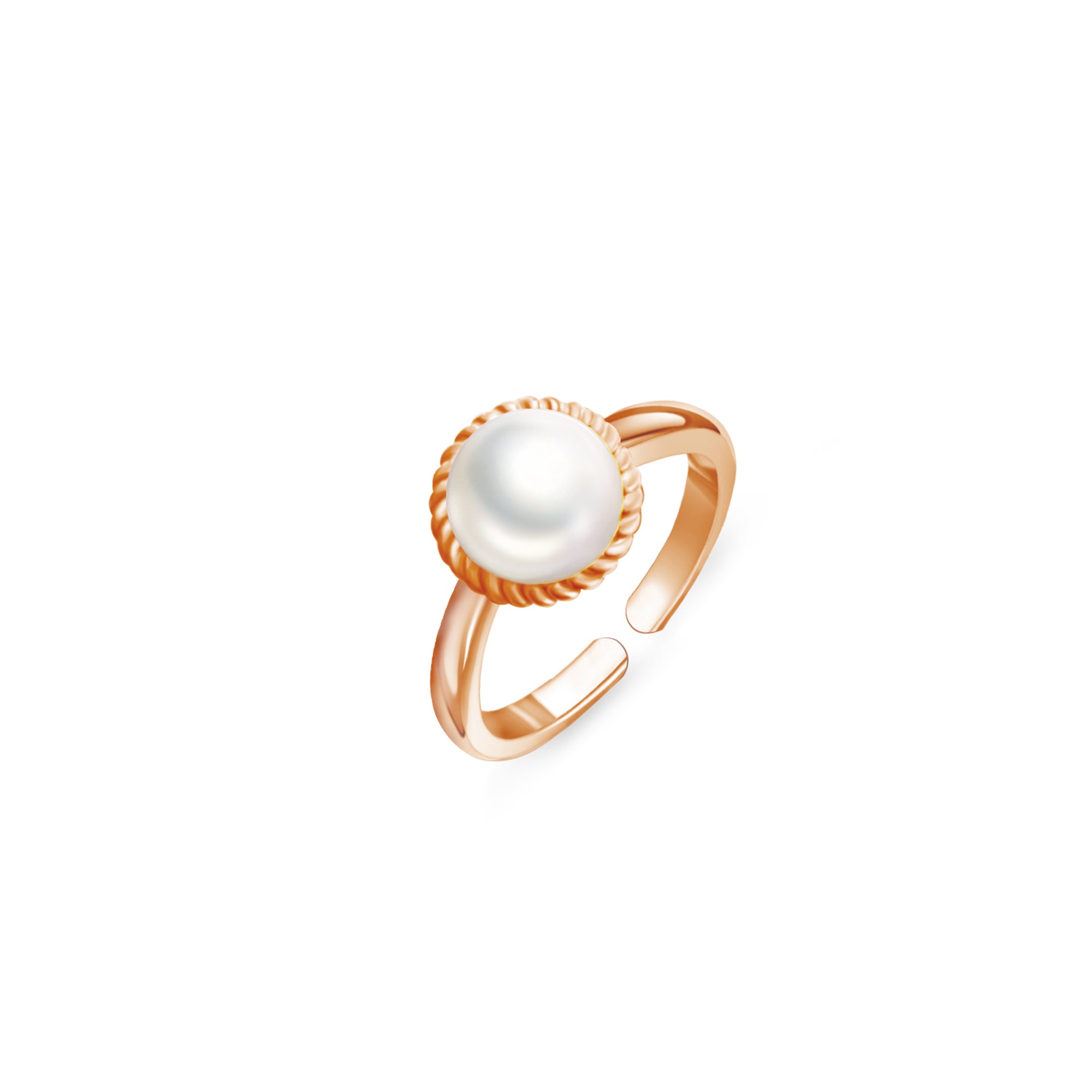 日本Akoya海水珍珠戒指