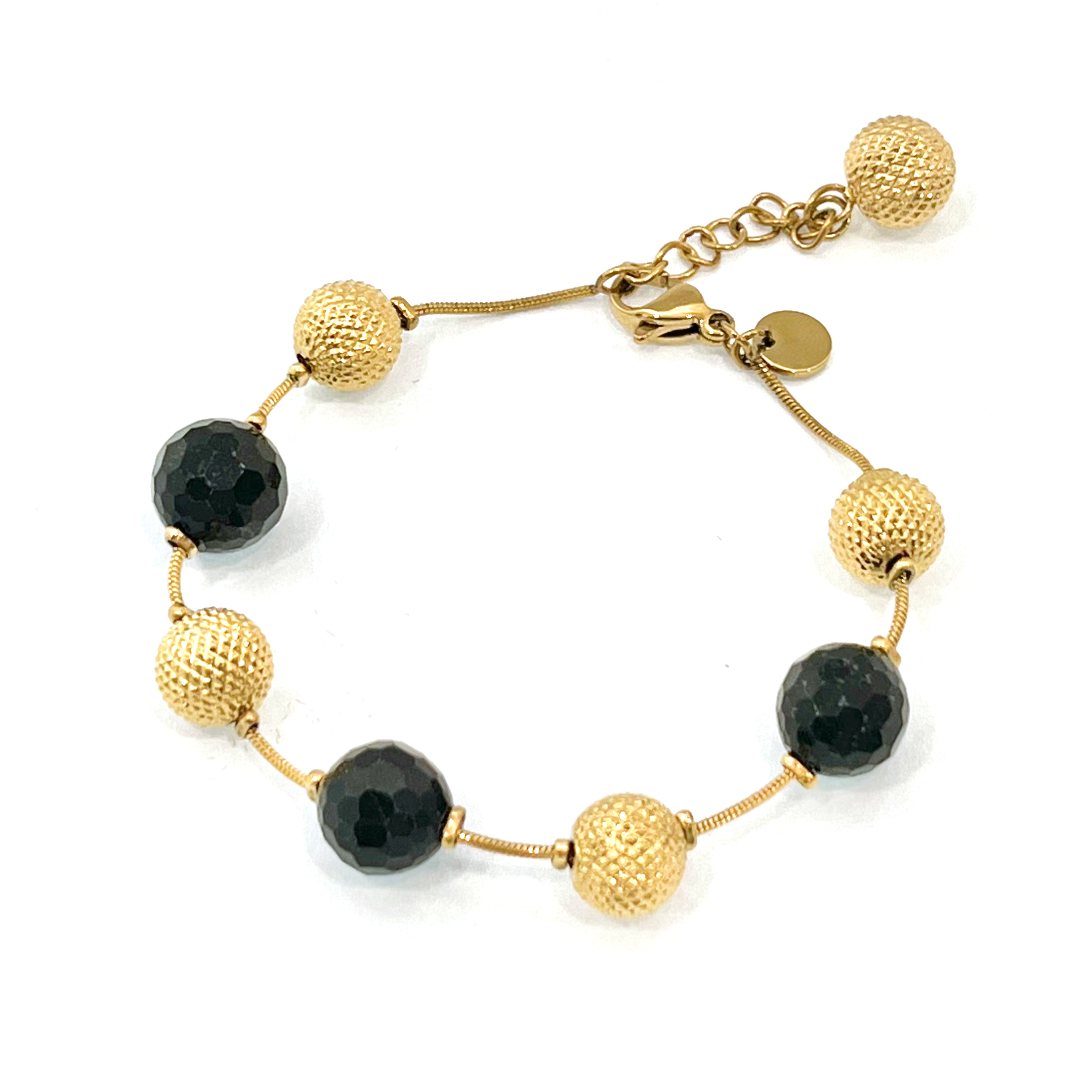 TRACEY CHEN x 黃淑琦|天然墨翡綴珠手鍊