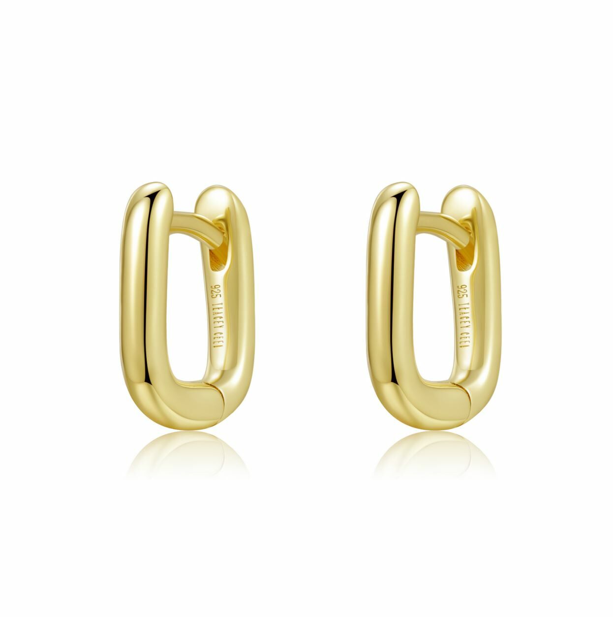 925銀U耳環(一對)