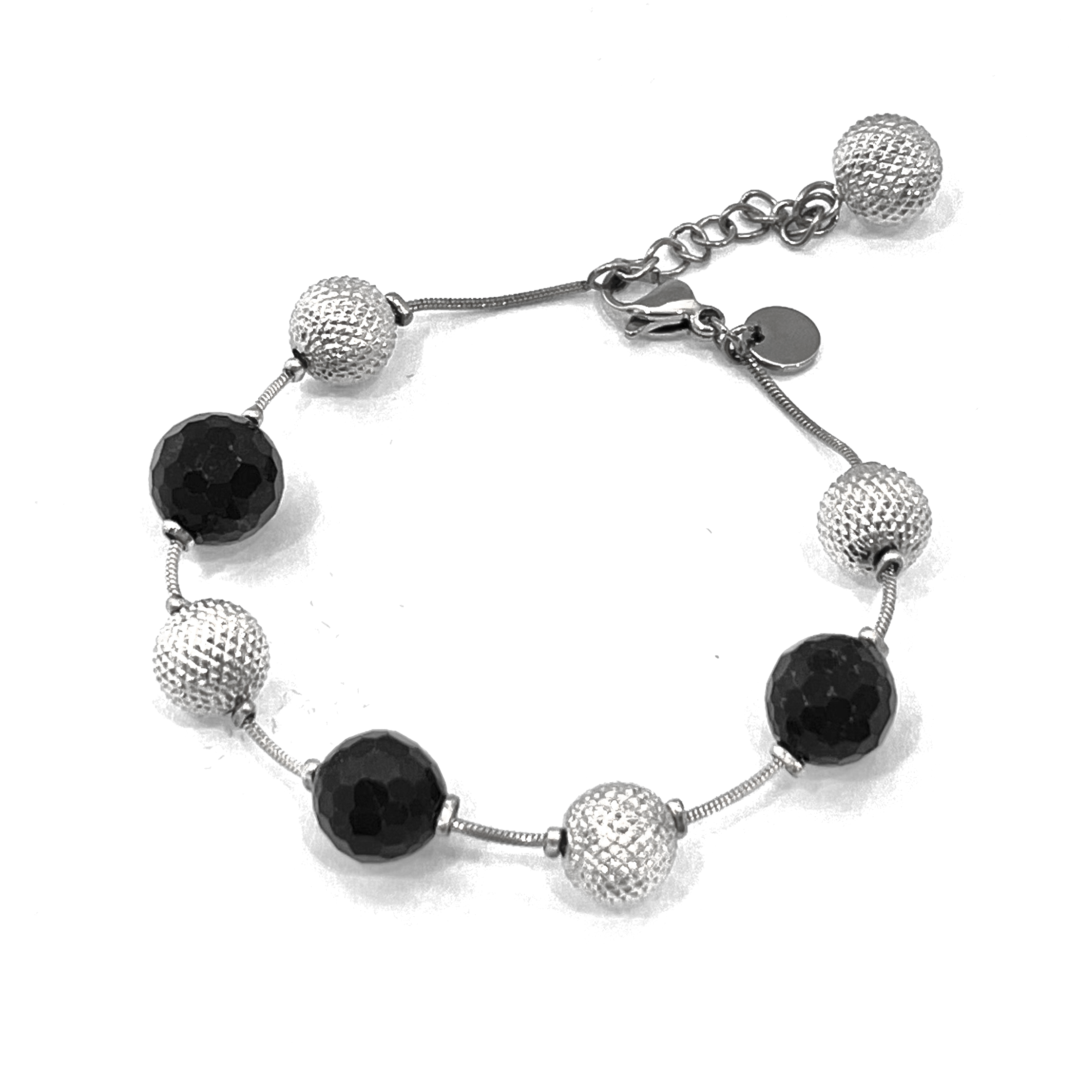 TRACEY CHEN x 黃淑琦|天然墨翡綴珠手鍊