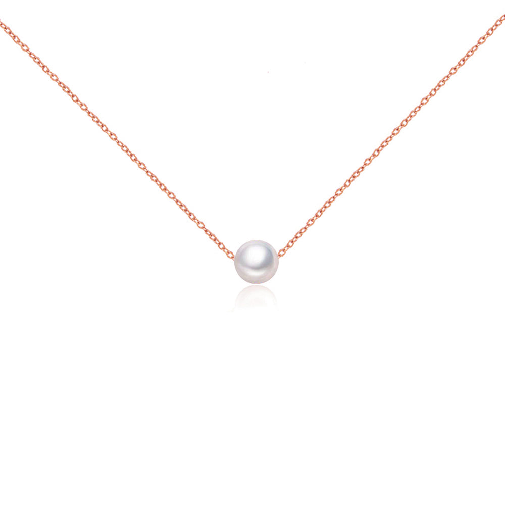 日本Akoya海水珍珠鎖骨鍊